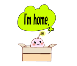 Lucky angler baby Anko-chan English ver. sticker #6844927