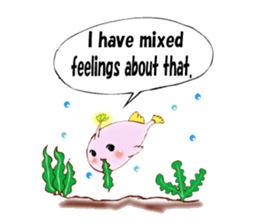 Lucky angler baby Anko-chan English ver. sticker #6844938