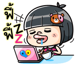 Som O wait for love (Thai) sticker #6845652