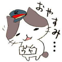 The cat of Railroad worker sticker #6845732