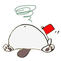 The cat of Railroad worker sticker #6845736