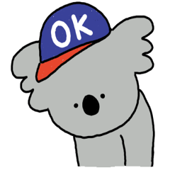 It is a koala leisurely