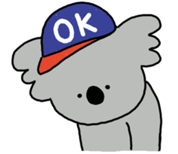 It is a koala leisurely sticker #6845797