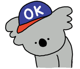 It is a koala leisurely sticker #6845797