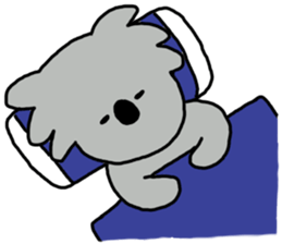 It is a koala leisurely sticker #6845799