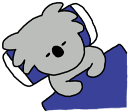 It is a koala leisurely sticker #6845799