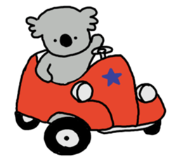 It is a koala leisurely sticker #6845801