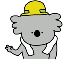 It is a koala leisurely sticker #6845802
