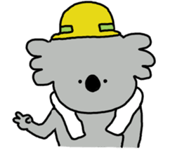 It is a koala leisurely sticker #6845802