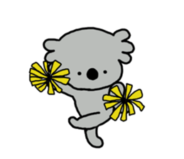 It is a koala leisurely sticker #6845804