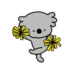 It is a koala leisurely sticker #6845804