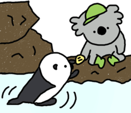 It is a koala leisurely sticker #6845806