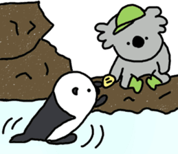 It is a koala leisurely sticker #6845806