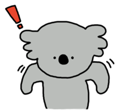It is a koala leisurely sticker #6845808