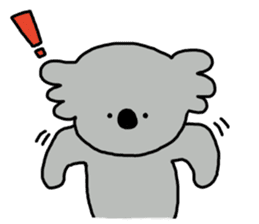 It is a koala leisurely sticker #6845808