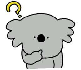 It is a koala leisurely sticker #6845809