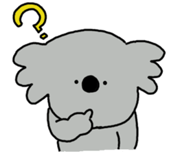It is a koala leisurely sticker #6845809