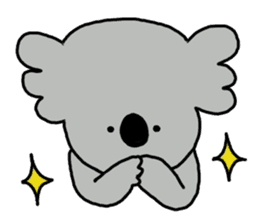 It is a koala leisurely sticker #6845810
