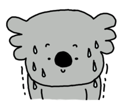It is a koala leisurely sticker #6845812