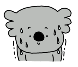 It is a koala leisurely sticker #6845812