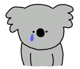 It is a koala leisurely sticker #6845813