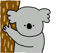 It is a koala leisurely sticker #6845816