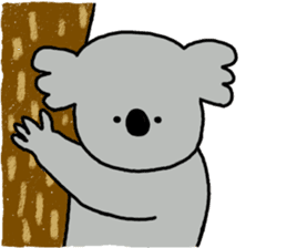 It is a koala leisurely sticker #6845816