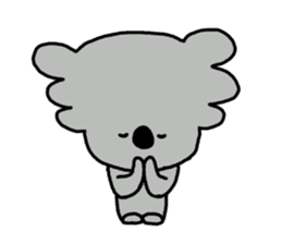 It is a koala leisurely sticker #6845818