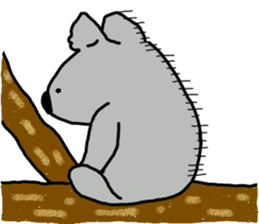 It is a koala leisurely sticker #6845820