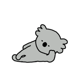 It is a koala leisurely sticker #6845822