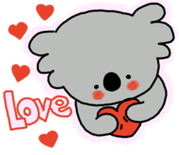 It is a koala leisurely sticker #6845825