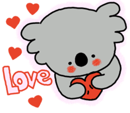 It is a koala leisurely sticker #6845825