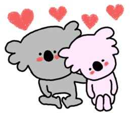 It is a koala leisurely sticker #6845831