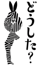 Zebrabbit sticker #6845913