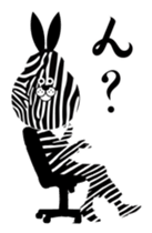 Zebrabbit sticker #6845927
