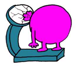 Manmaru Monster sticker #6846155