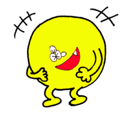 Manmaru Monster sticker #6846161