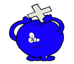 Manmaru Monster sticker #6846166