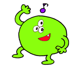 Manmaru Monster sticker #6846174