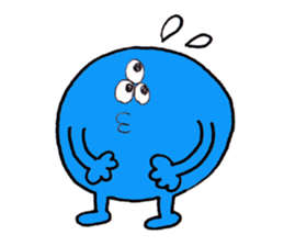 Manmaru Monster sticker #6846181