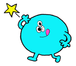 Manmaru Monster sticker #6846185