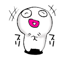 White man.. sticker #6846313