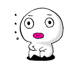 White man.. sticker #6846317