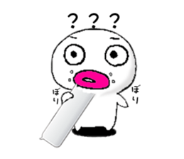 White man.. sticker #6846328