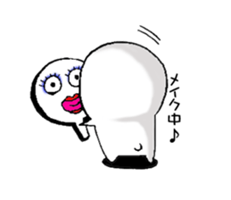 White man.. sticker #6846346