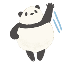 Plump Panda sticker #6846799