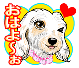 Love Love Dachshund sticker #6847073