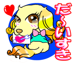 Love Love Dachshund sticker #6847104