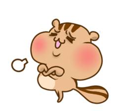 so cute squirrel sticker part3 sticker #6847624