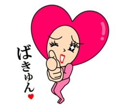 Love message of SEXY HEART Girl Vol.2 sticker #6847752